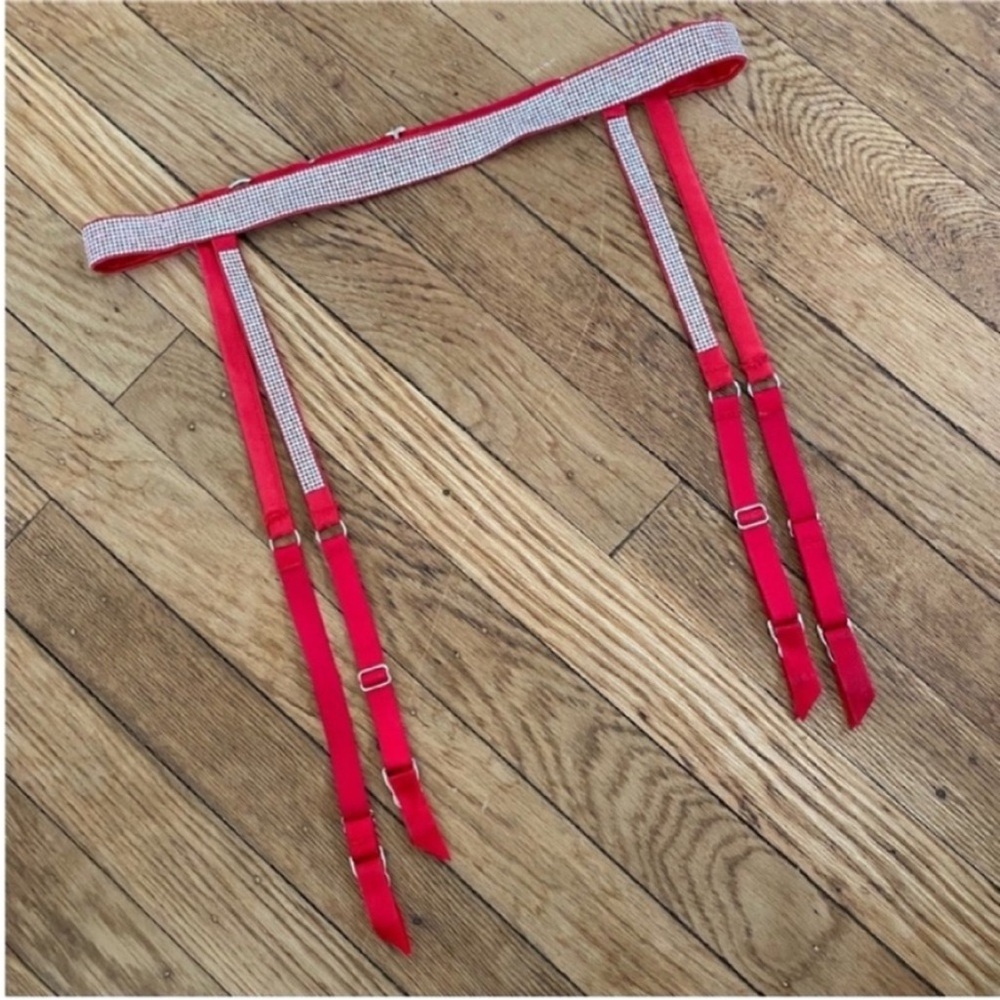 Victoria’s Secret Red garter belt
